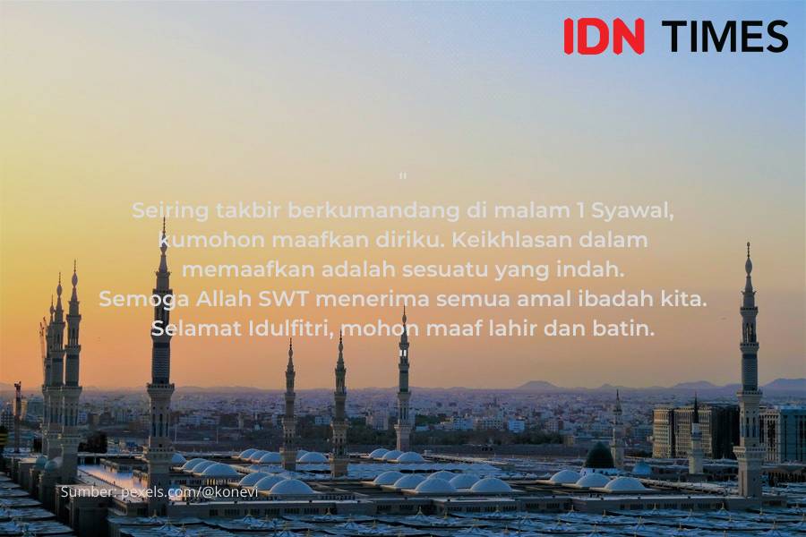 Ucapan Idulfitri untuk suami (IDN Times/Tyas Hanina)