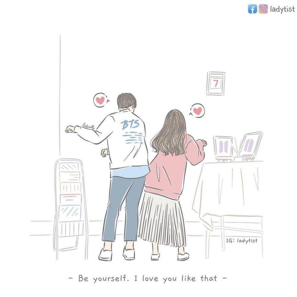 ilustrasi pasangan (instagram.com/ladytist)