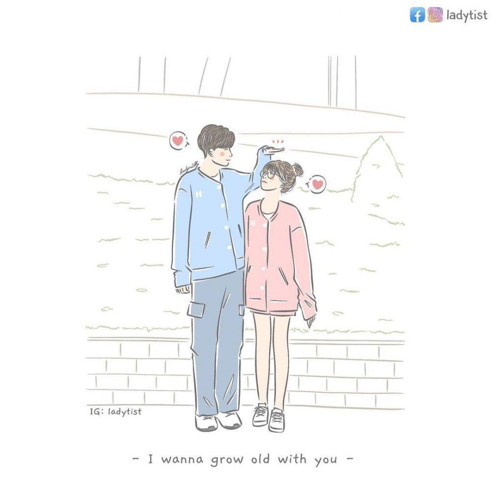 ilustrasi pasangan (instagram.com/ladytist)