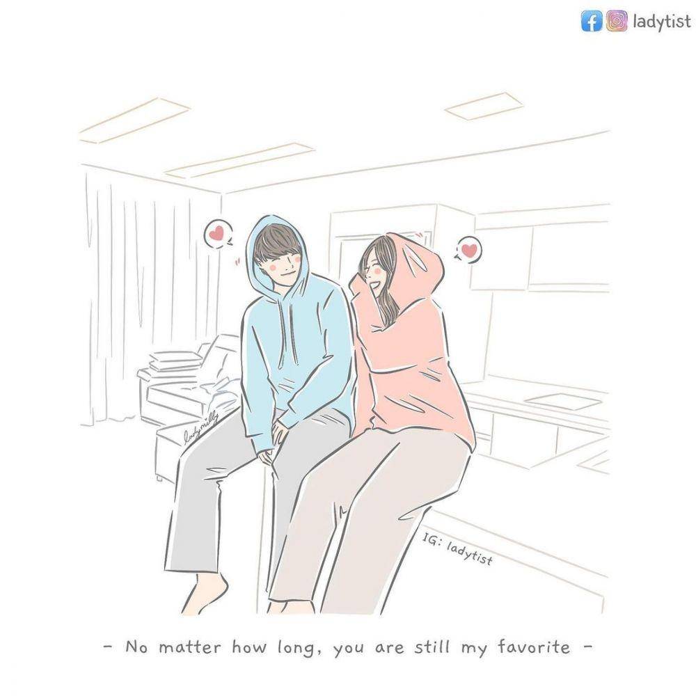 ilustrasi pasangan (instagram.com/ladytist)