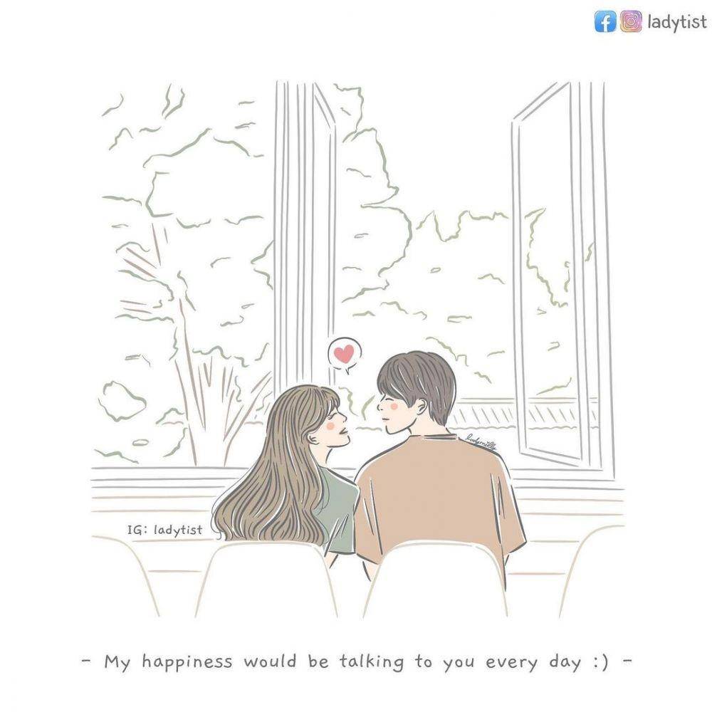 ilustrasi pasangan (instagram.com/ladytist)