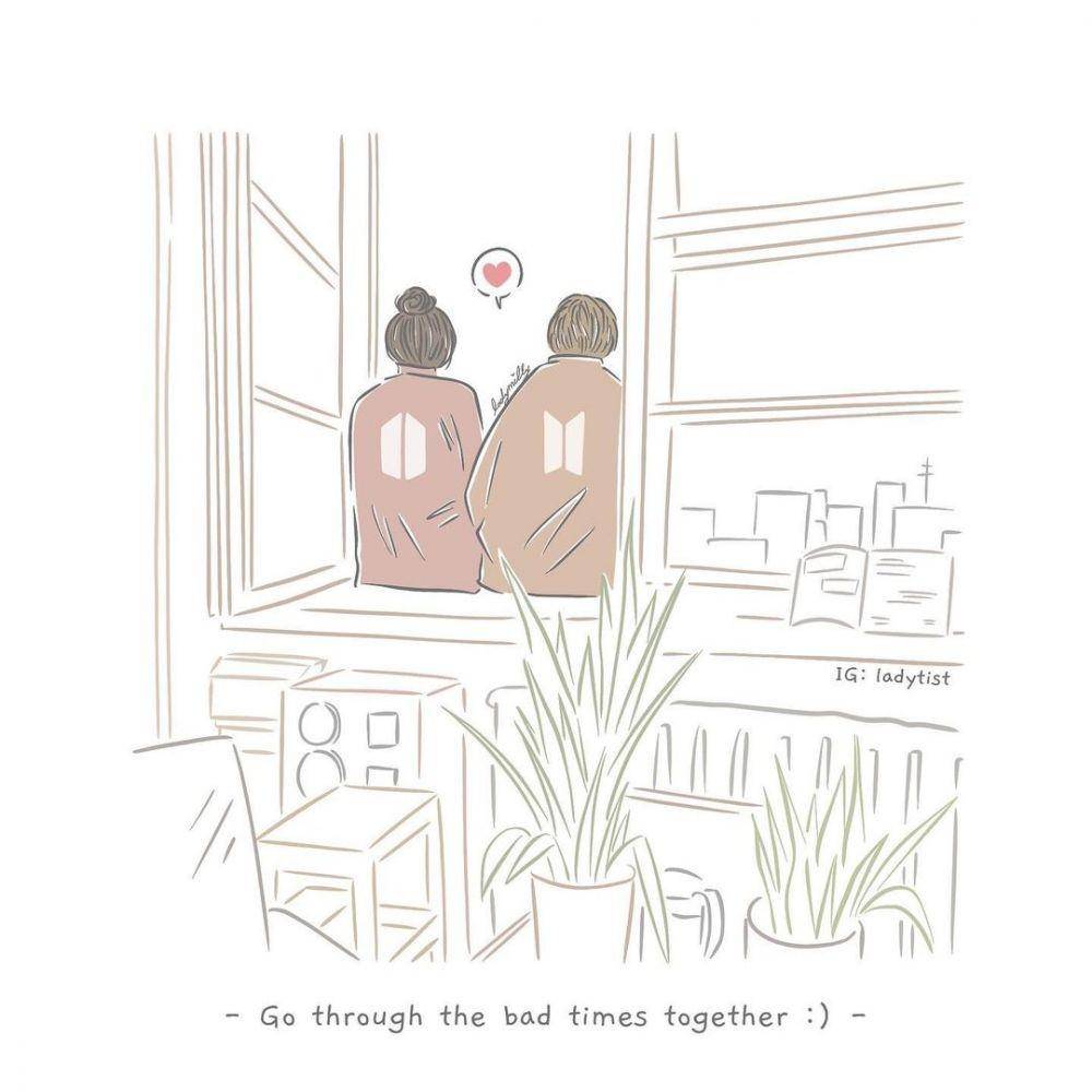 ilustrasi pasangan (instagram.com/ladytist)
