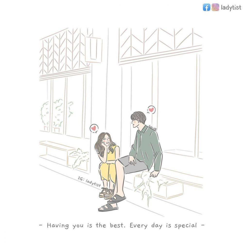ilustrasi pasangan (instagram.com/ladytist)