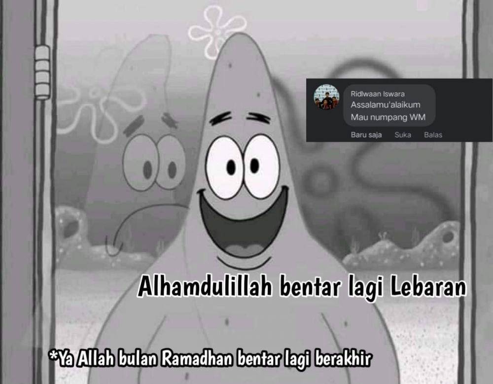 meme jelang lebaran (facebook.com/Ridlwaan Iswara)