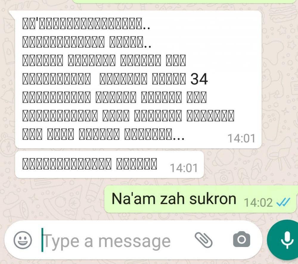chat gak jelas (twitter.com/andikadew2)