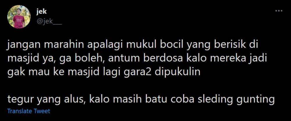 bocil bikin kesal (twitter.com/jek___)