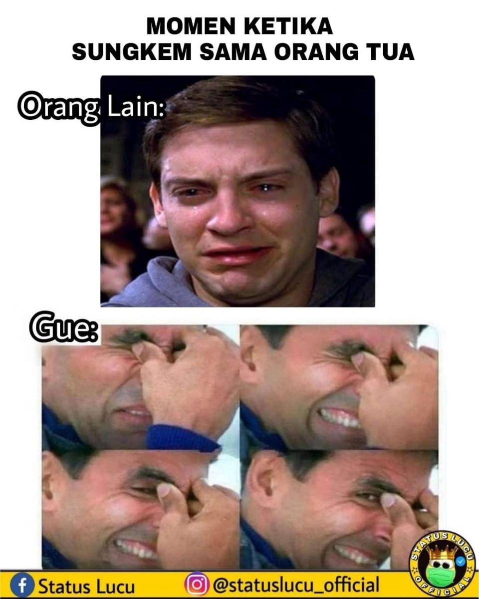meme hari pertama lebaran (facebook.com/Status Lucu)
