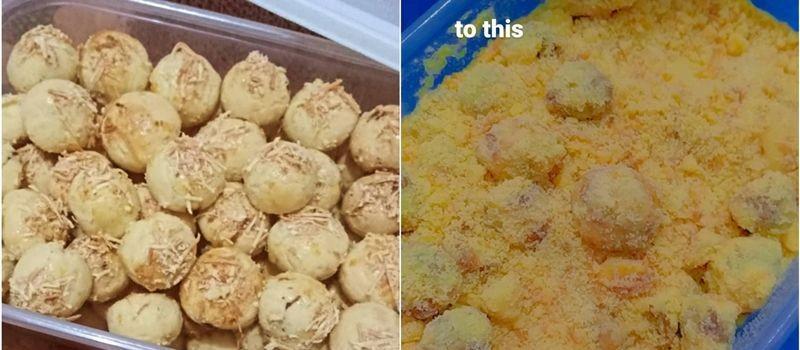 10 Momen Apes saat Kirim Kue Kering Lebaran, Sampai Tujuan Udah Hancur