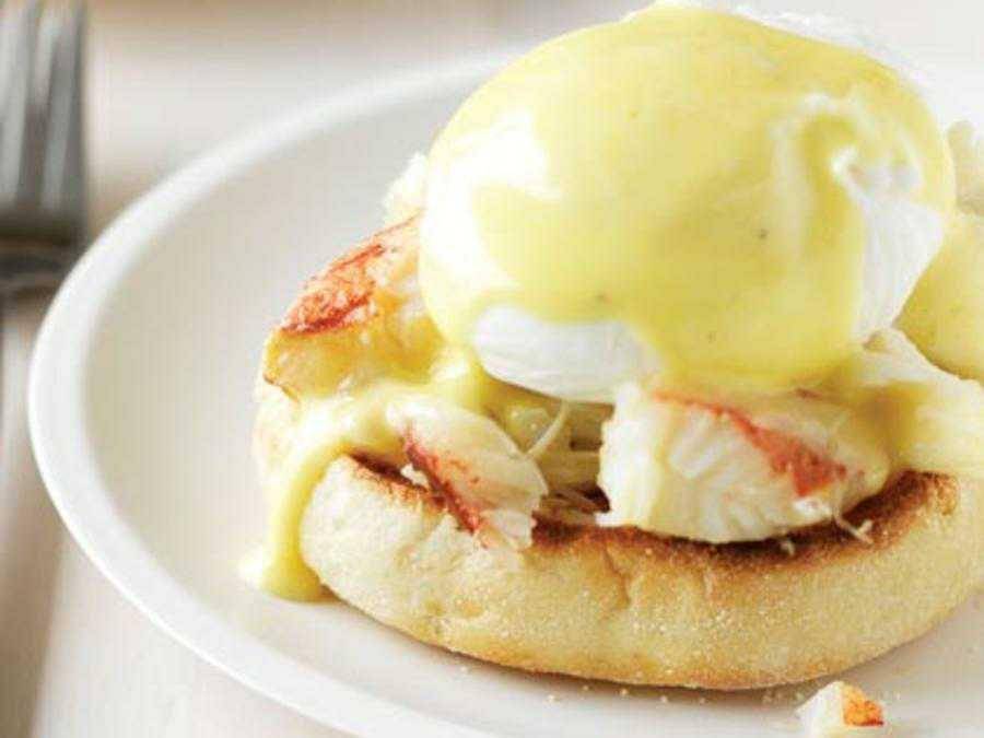 ilustrasi crab egg benedict (sunset.com)
