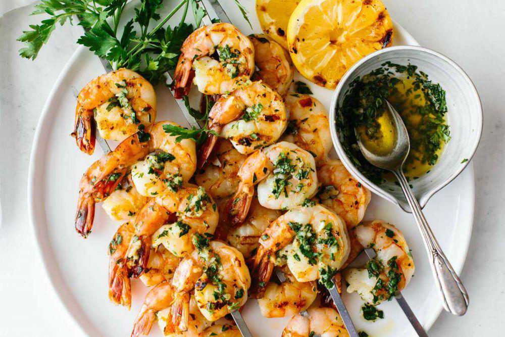 Resep Udang Panggang Skewers, Bisa Jadi Pilihan Menu Barbeku!