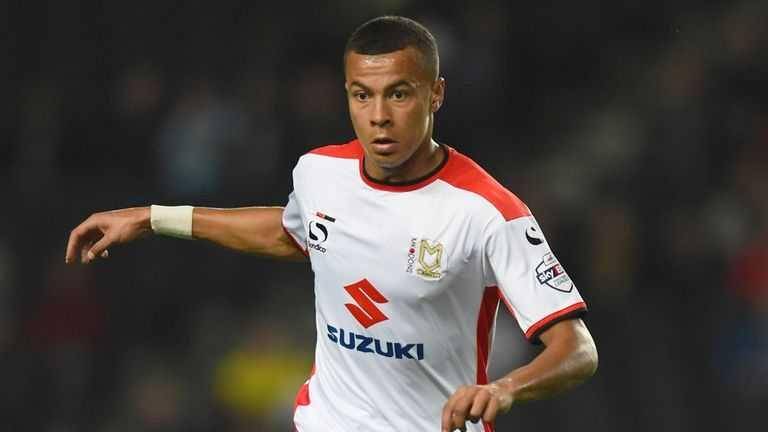 Dele Alli bermain untuk MK Dons. (skysports.com)