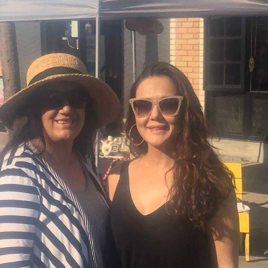 Preity Zinta dan mama (instagram.com/realpz)