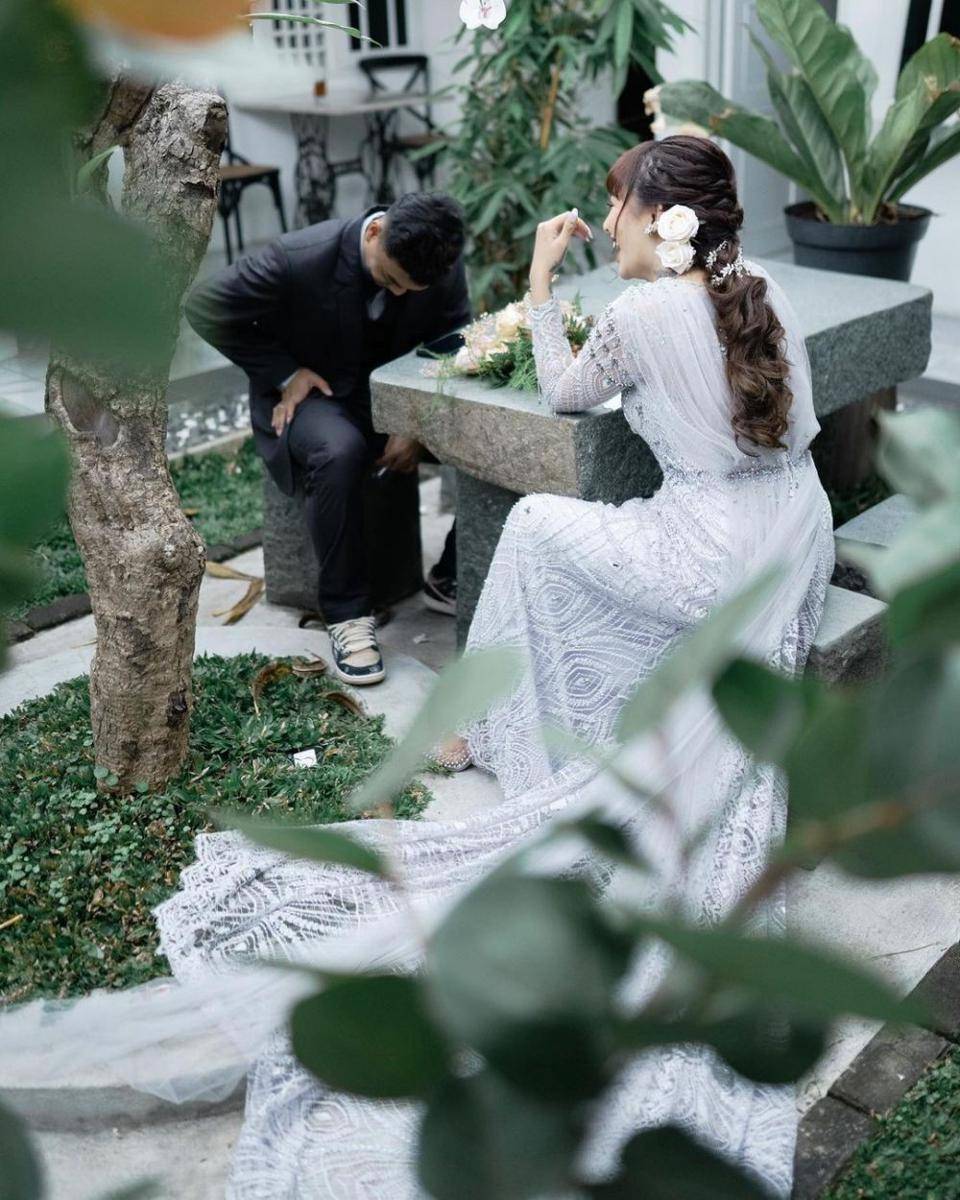 Kemesraan Alfath Fathier dan Nadia Christina (Instagram.com/_nadiachristina_)