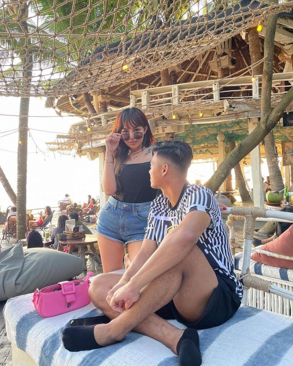 Kemesraan Alfath Fathier dan Nadia Christina (Instagram.com/_nadiachristina_)
