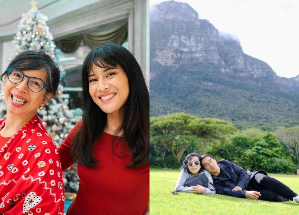 Artis Indonesia foto bareng mamanya. (Instagram.com/therealdisastr/ | (Instagram.com/joe_taslim/)