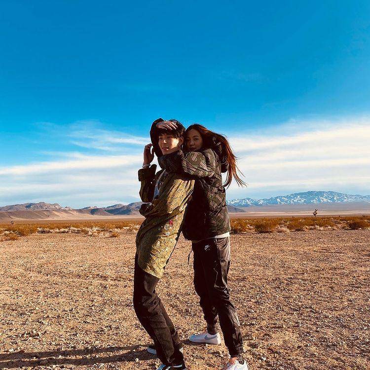 JJ dan Thanaerng liburan bersama. (instagram.com/jaylerr)