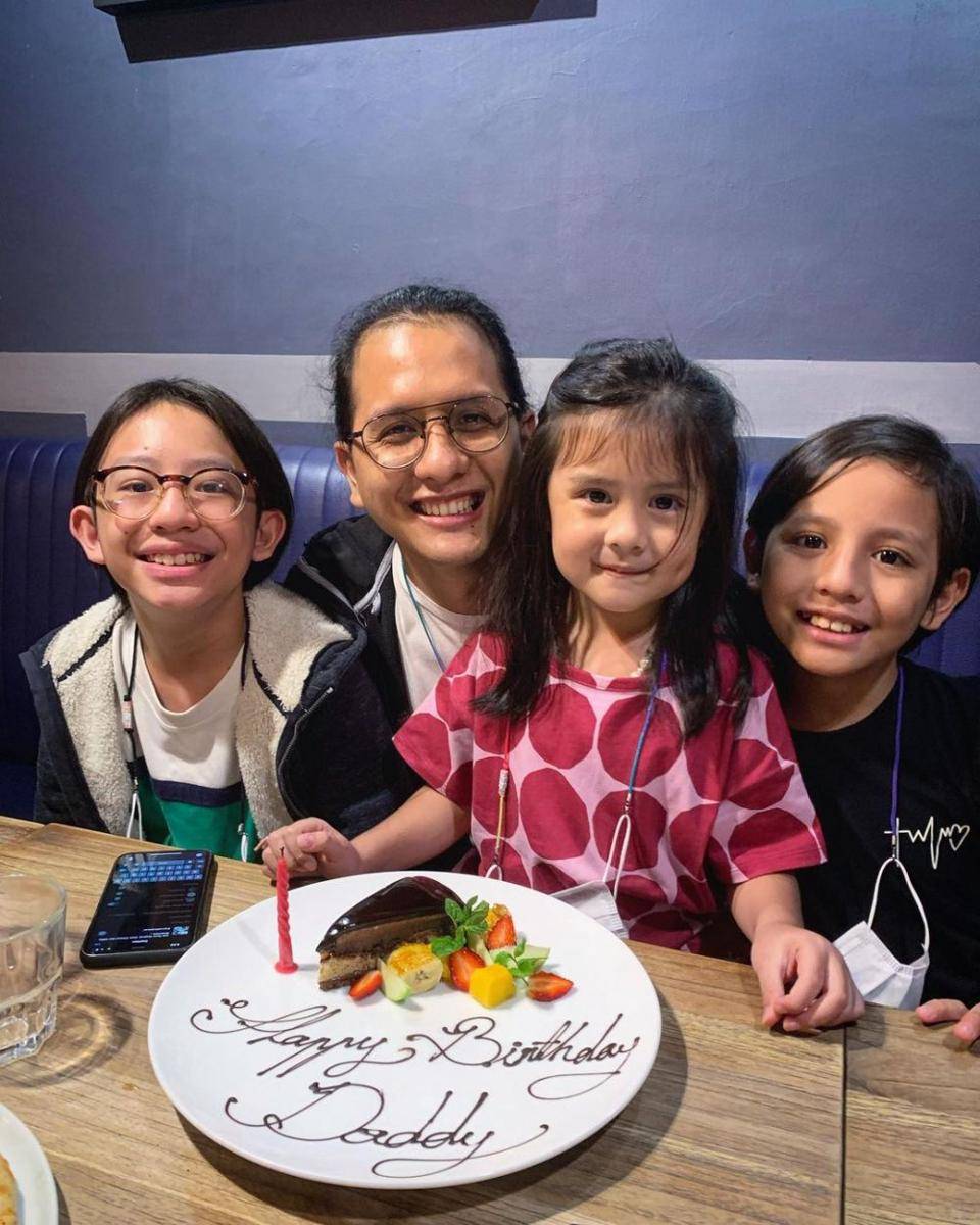Raditya Oloan dan anak (instagram.com/joannaalexandra)
