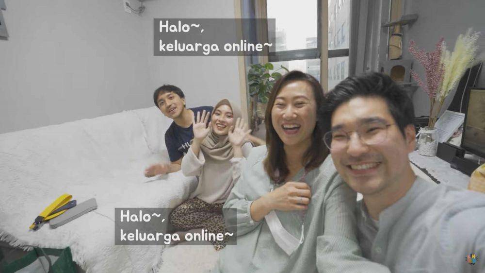 Kimbab Family buka bersama Bianca Kartika. (YouTube.com/Kimbab Family/)