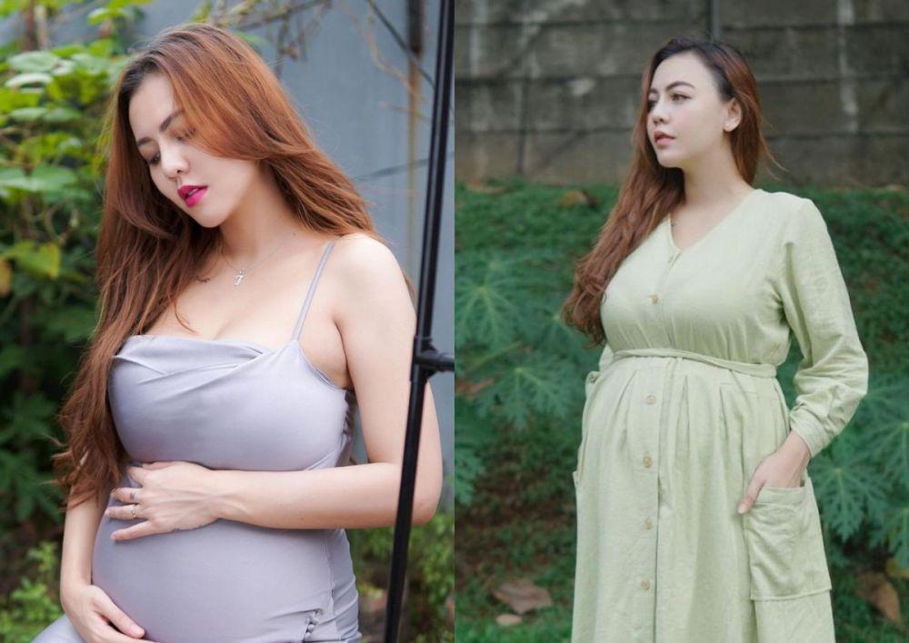 Curi Perhatian, 10 Potret Kehamilan Ratu Rizky Nabila yang Bercahaya