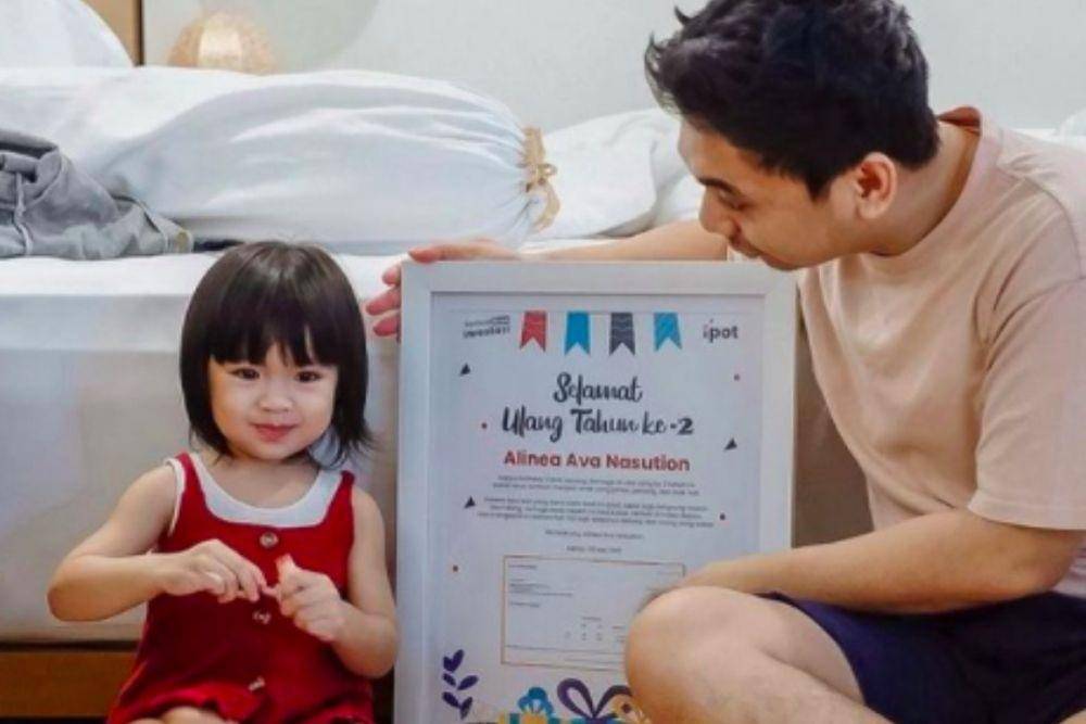 Potret gemas Alinea Ava Nasution (instagram.com/raditya_dika)