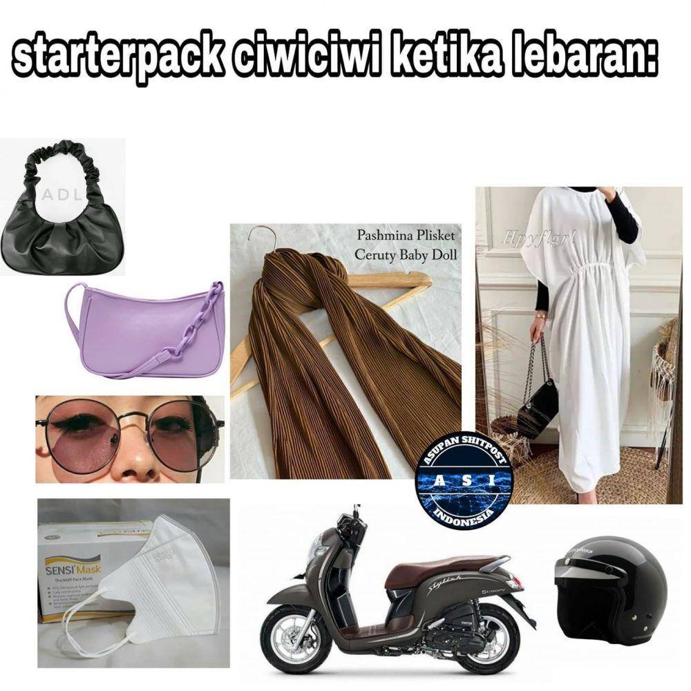 meme hari pertama lebaran (facebook.com/Ochaa)