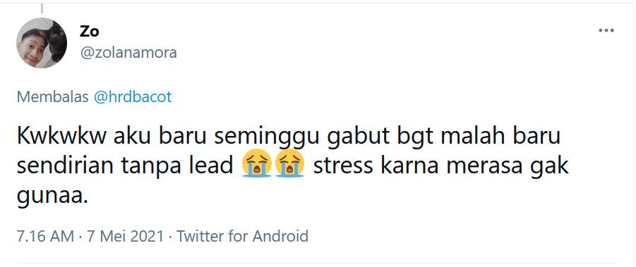 Curhatan netizen awal kerja (twitter.com/zolanamora)