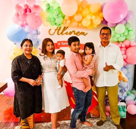 Potret gemas Alinea Ava Nasution (instagram.com/raditya_dika)
