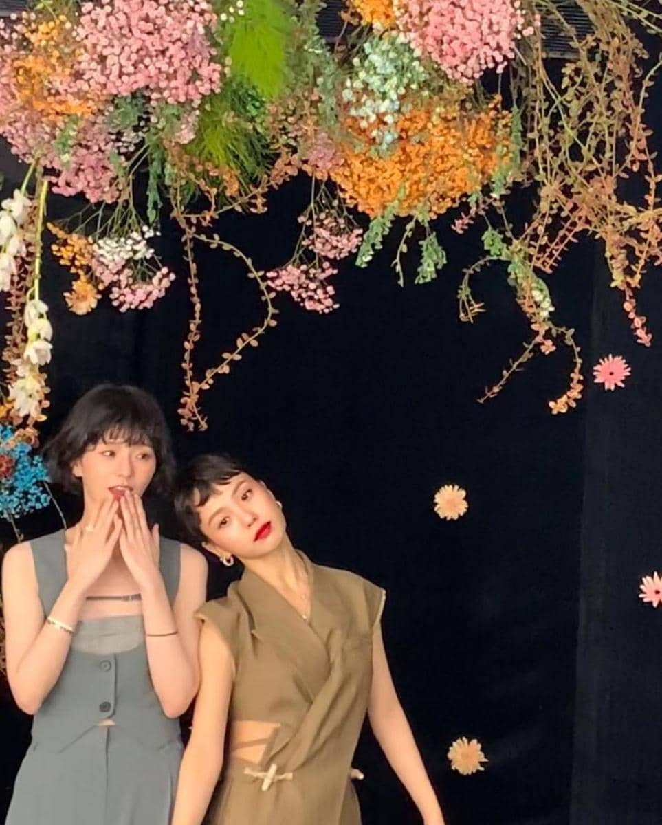 Potret di balik layar Go Min Si dan Park Gyu Young sebagai brand ambassador ternama (instagram.com/gominsi)