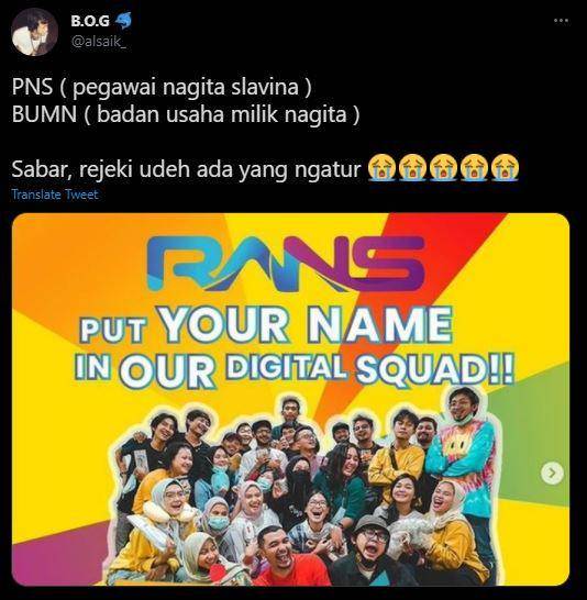 curhat jadi pegawai Nagita Slavina (twitter.com/alsaik_)