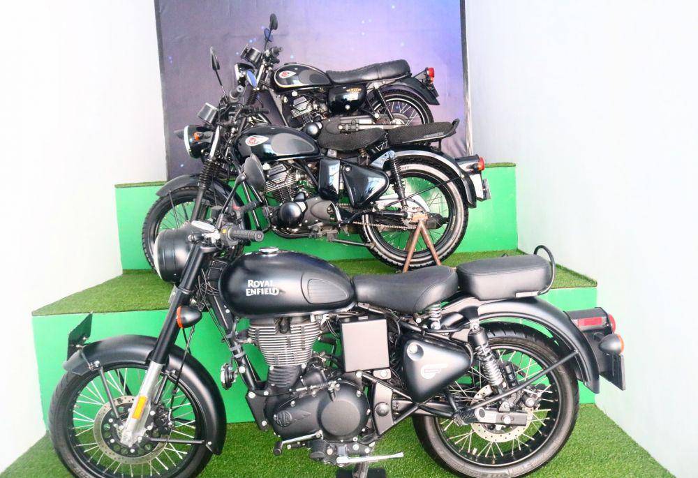 Beberapa koleksi motor classic keluaran eropa yang ada di Museum Motor Classic SMK NMC. IDN Times/Alfi Ramadana