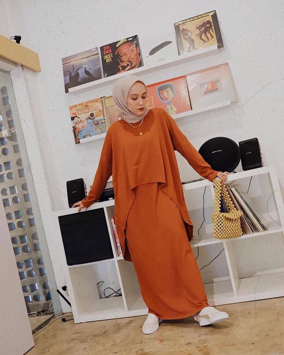 outfit one set ala Chairunissa (instagram.com/nissachair)