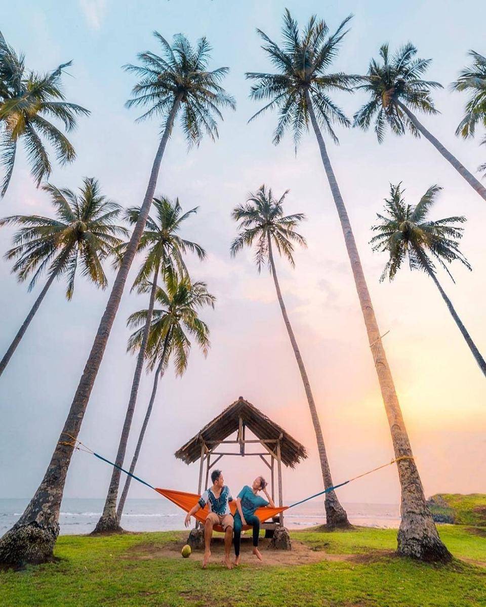 Ilustrasi Pantai Anyer (instagram.com/felgra_photography)
