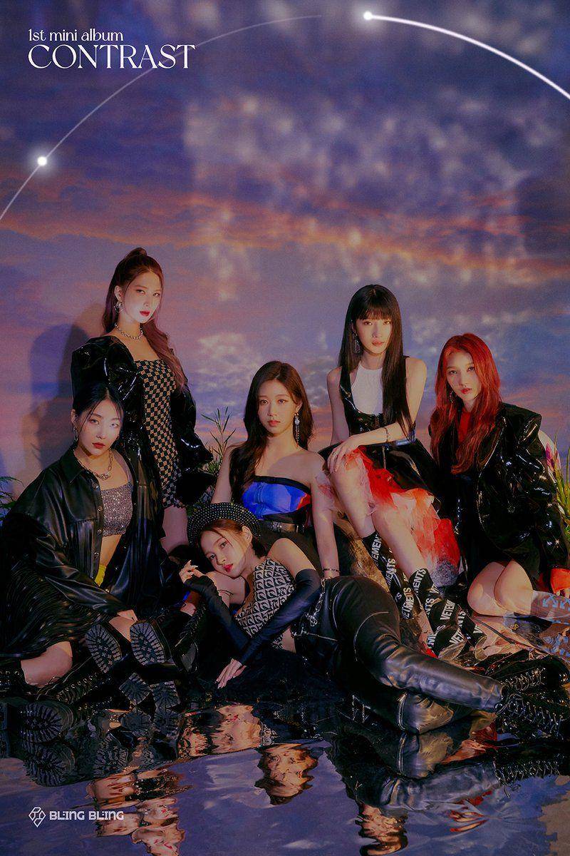 Member Bling Bling pada teaser foto Dark ver. (twitter.com/blingbling_new)