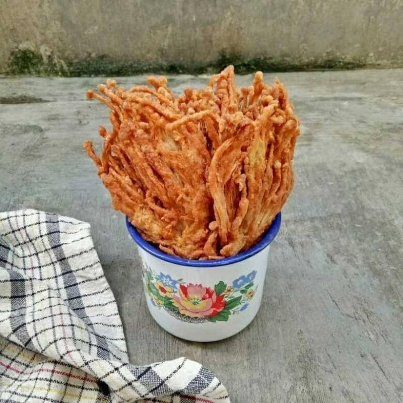 Contoh olahan jamur enoki (yummy.co.id/ammi moelyadi)