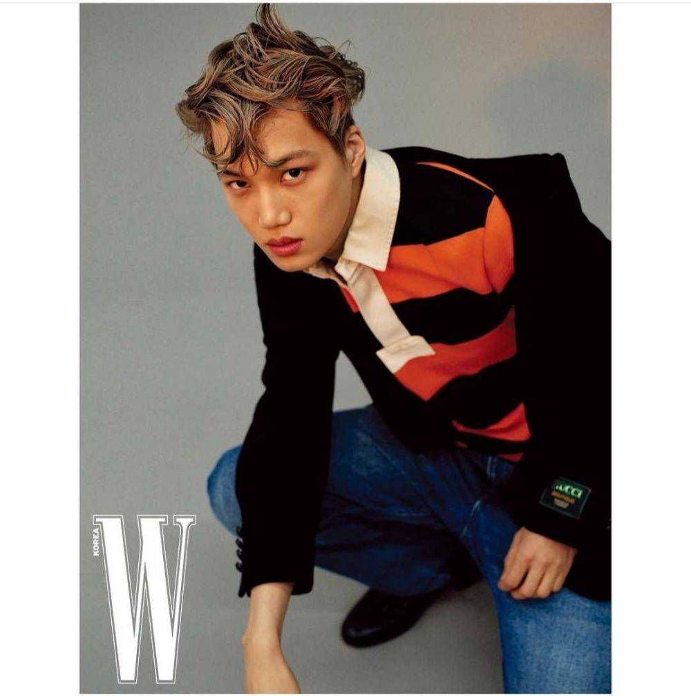 Tatapan tajam Kai EXO (instagram.com/weareone.exo)