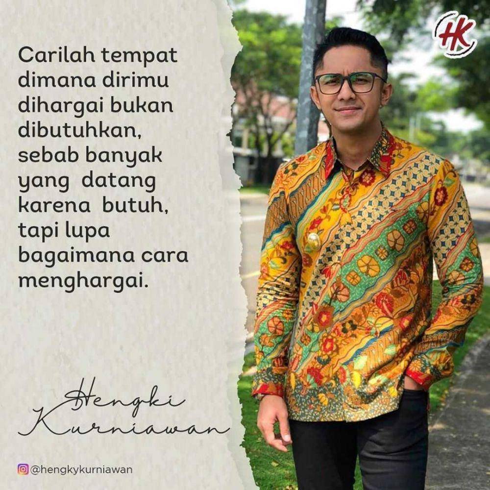 Hengky Kurniawan (instagram.com/hengkykurniawan)