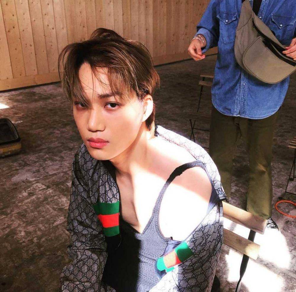 Tatapan tajam Kai EXO (instagram.com/zkdlin)