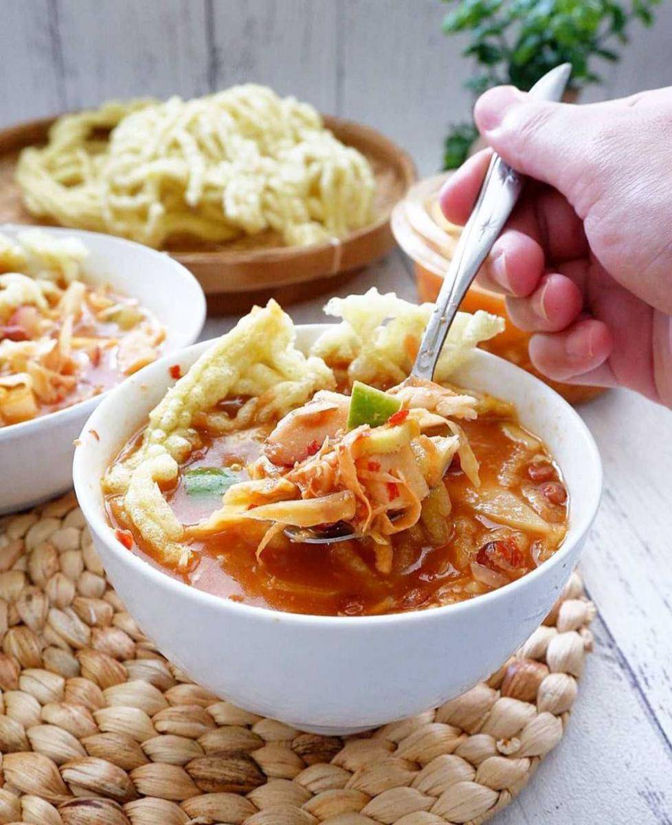 rujak cuka siap disantap (instagram.com/kokocicikuliner)