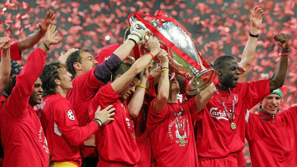 Liverpool keluar sebagai juara Liga Champions musim 2004/2005. (marca.com)