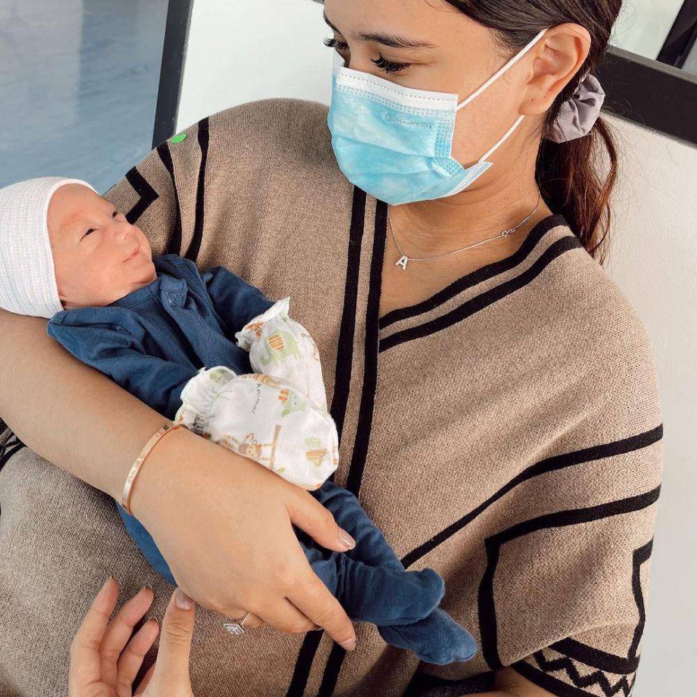 Audi Marissa usai melahirkan (instagram.com/anzelmaverick)