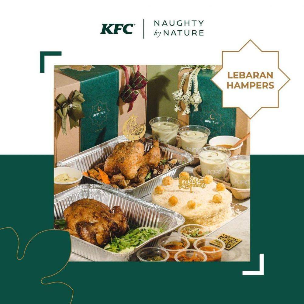 Hampers Idul Fitri. (Instagram.com/naughtybynaturekfc)