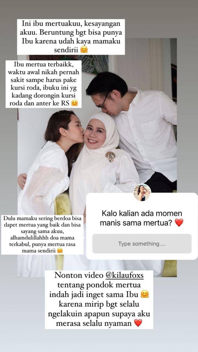 Merdianti Octavia, Rama Putra Sahetapy, dan Dewi Yull (instagram.com/merdioctav)