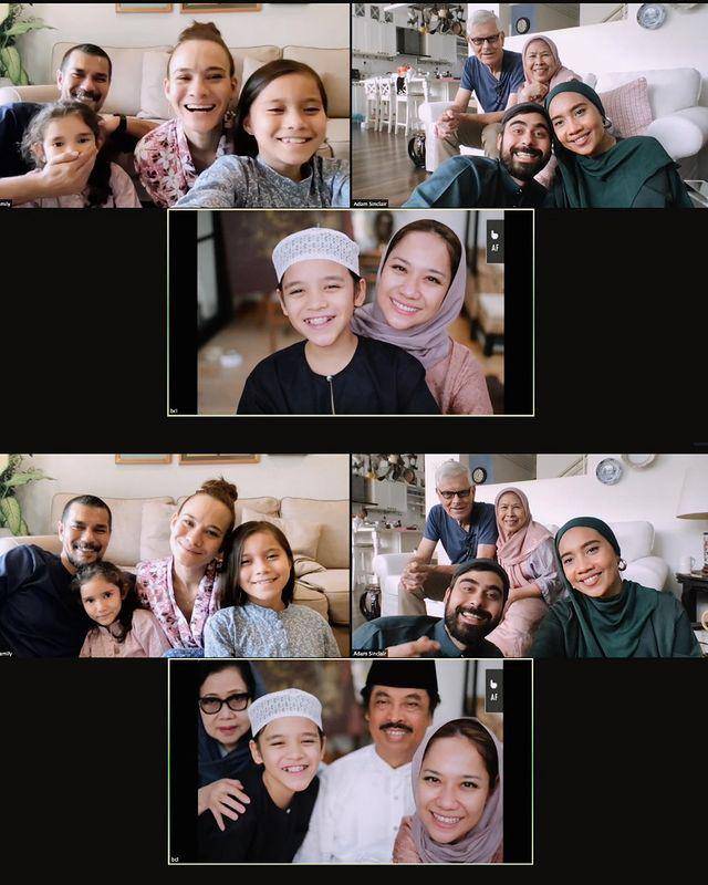 Bunga Citra Lestari dan keluarga (instagram.com/bclsinclair)