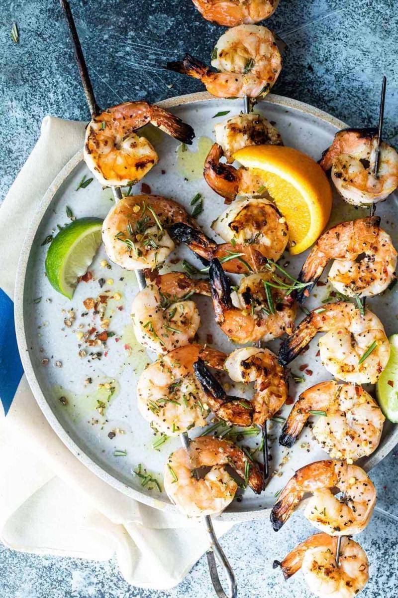 ilustrasi udang skewers (foodnessgracious.com)