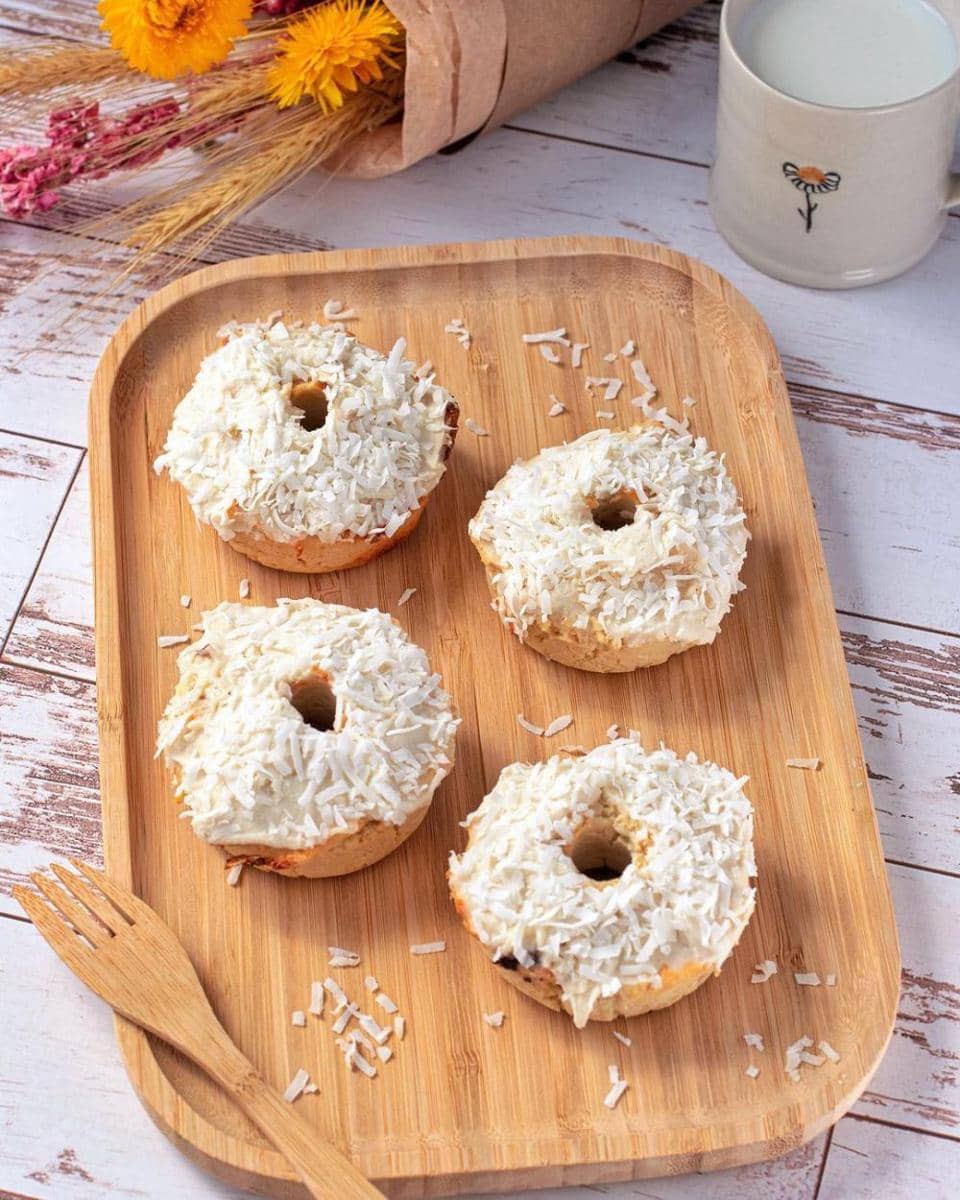 Coconut doughnut (instagram.com/ guiltfreebliss)