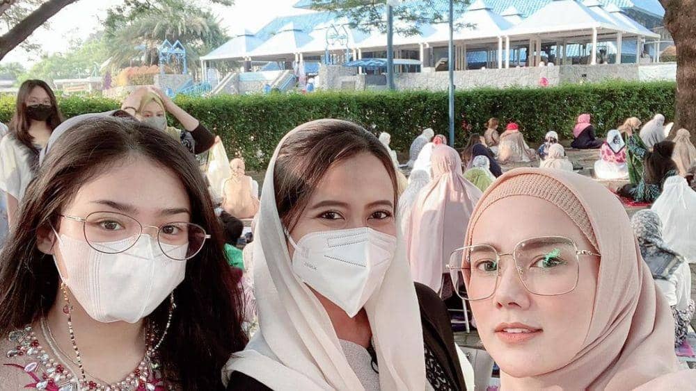Lebaran keluarga Mulan Jameela (instagram.com/mulanjameela1)