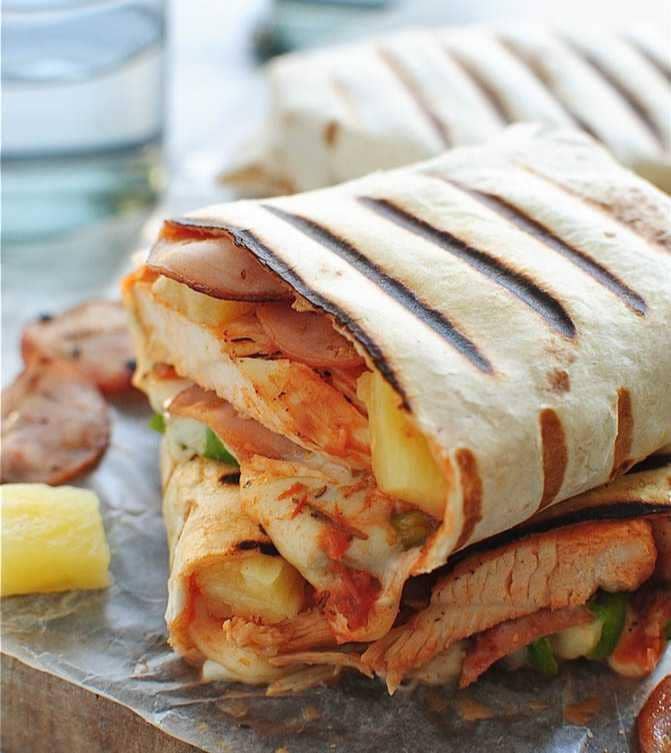 Burrito pizza (bevcooks.com)