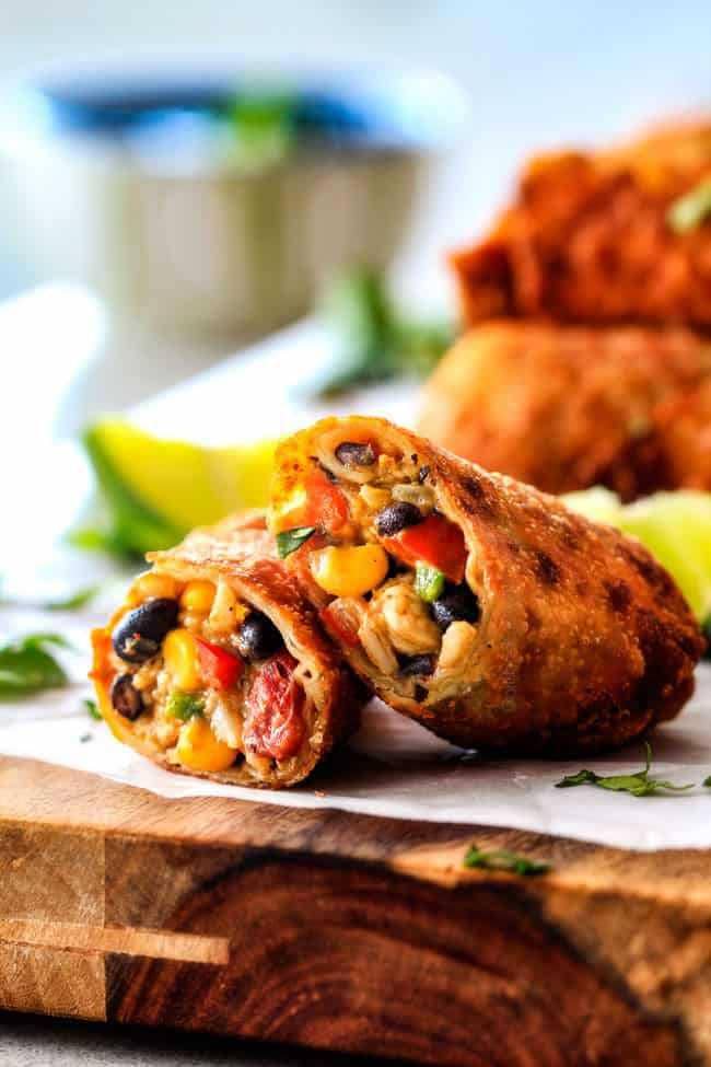 Burrito egg roll (carlsbadcravings.com)