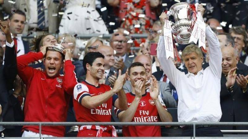 Arsenal juara Piala FA tahun 2014 (bbc.com)