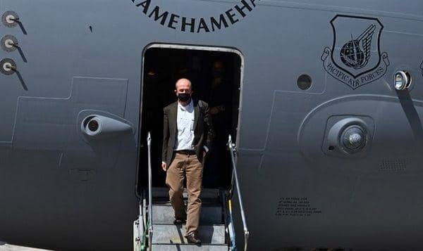 Kedatangan utusan AS, Hady Amr, ke Israel membahas konflik antara Israel-Palestina. (Twitter.com/JComm_NewsFeeds)